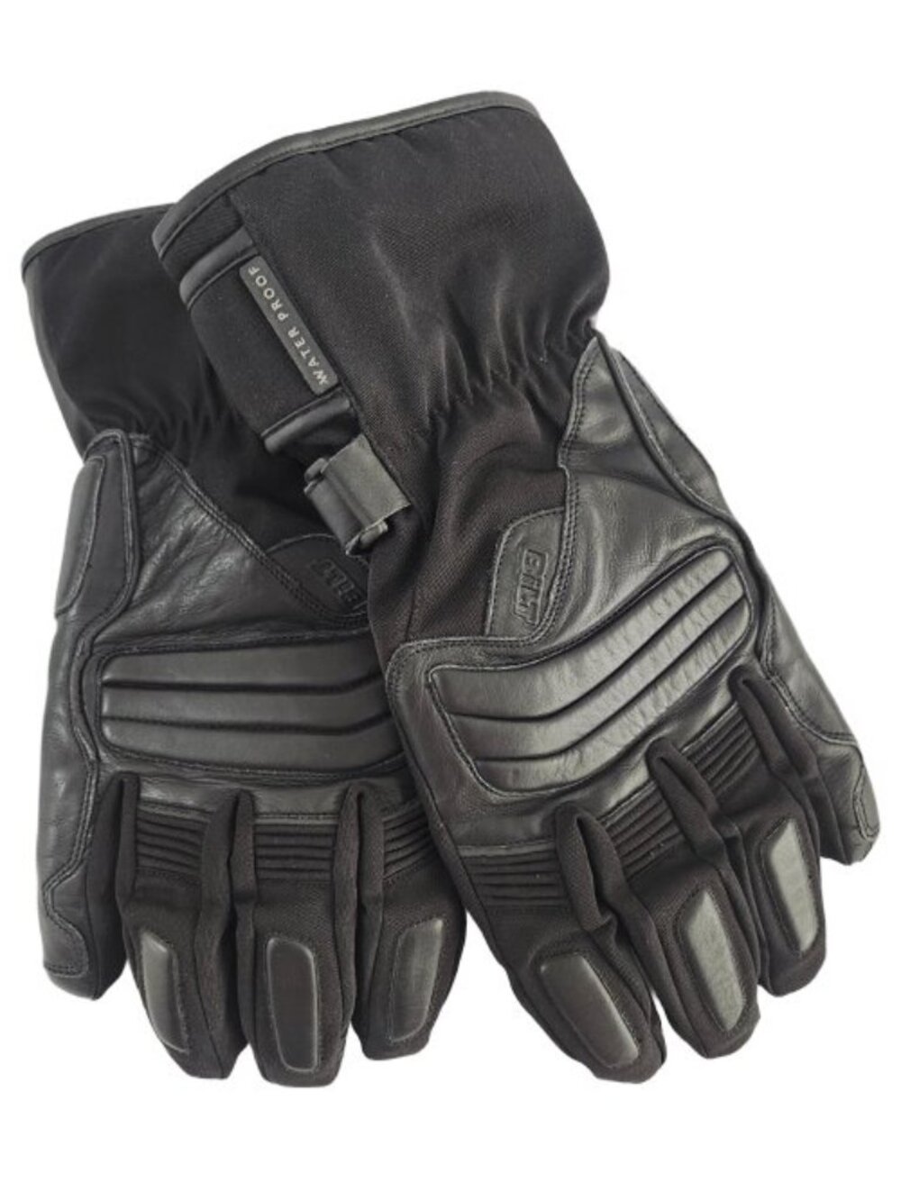 BILT Leather Waterproof Padded Motorcycle Motocross Glove Black Men 2XL